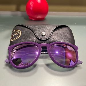 Rayban Erika Velvet purple color! Perfect for the upcoming summer